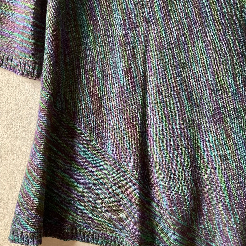 Krazy Kat Multicolor Knit Women's Top. Size XXL - Picture 2 of 8